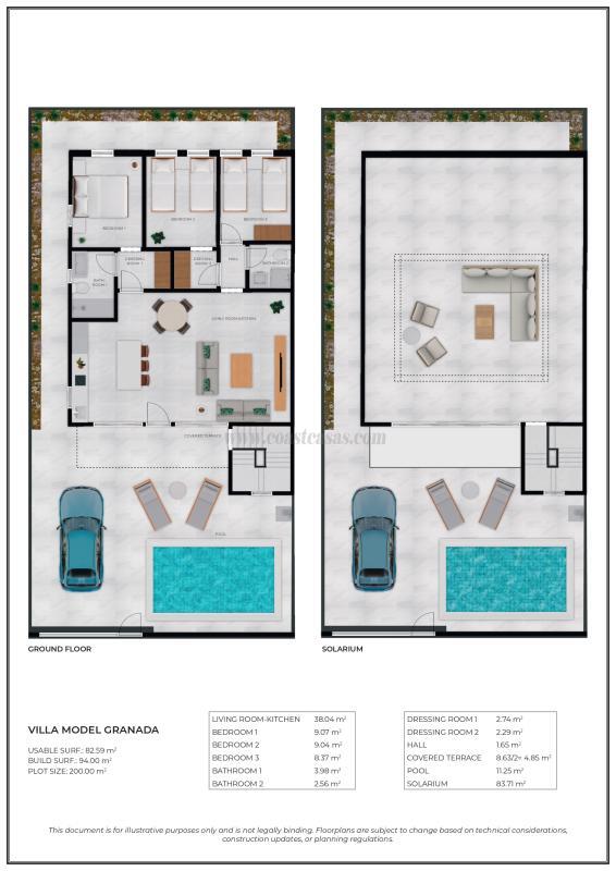Venta de bungalow en Fuente-Álamo
