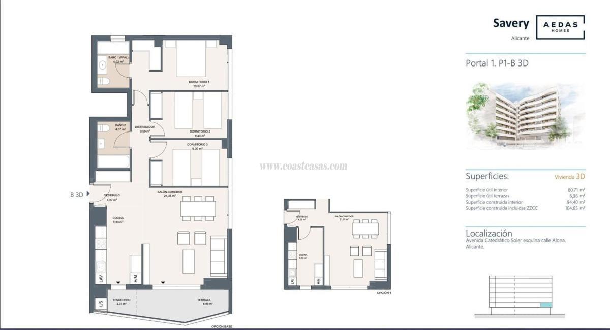 Venta de apartamento en Alicante