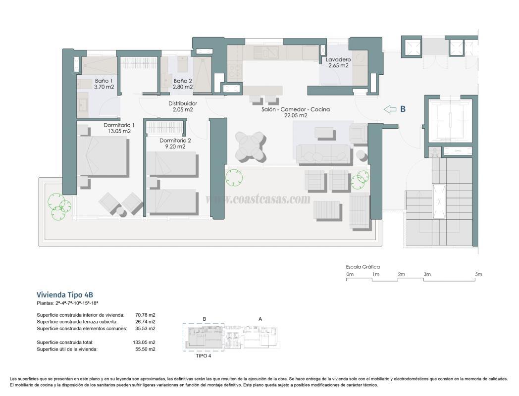 Venta de apartamento en Benidorm