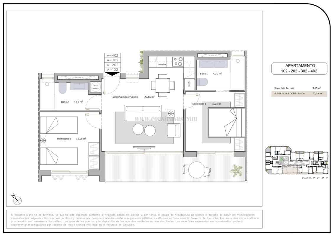 Venta de apartamento en San Pedro del Pinatar