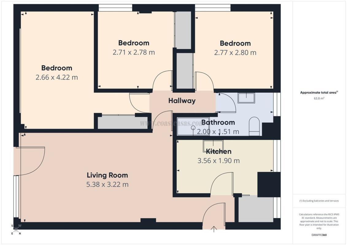 Venta de apartamento en Los Alcázares