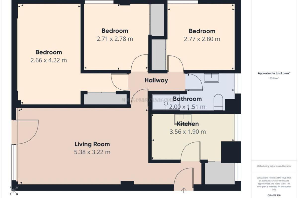 Venta de apartamento en Los Alcázares