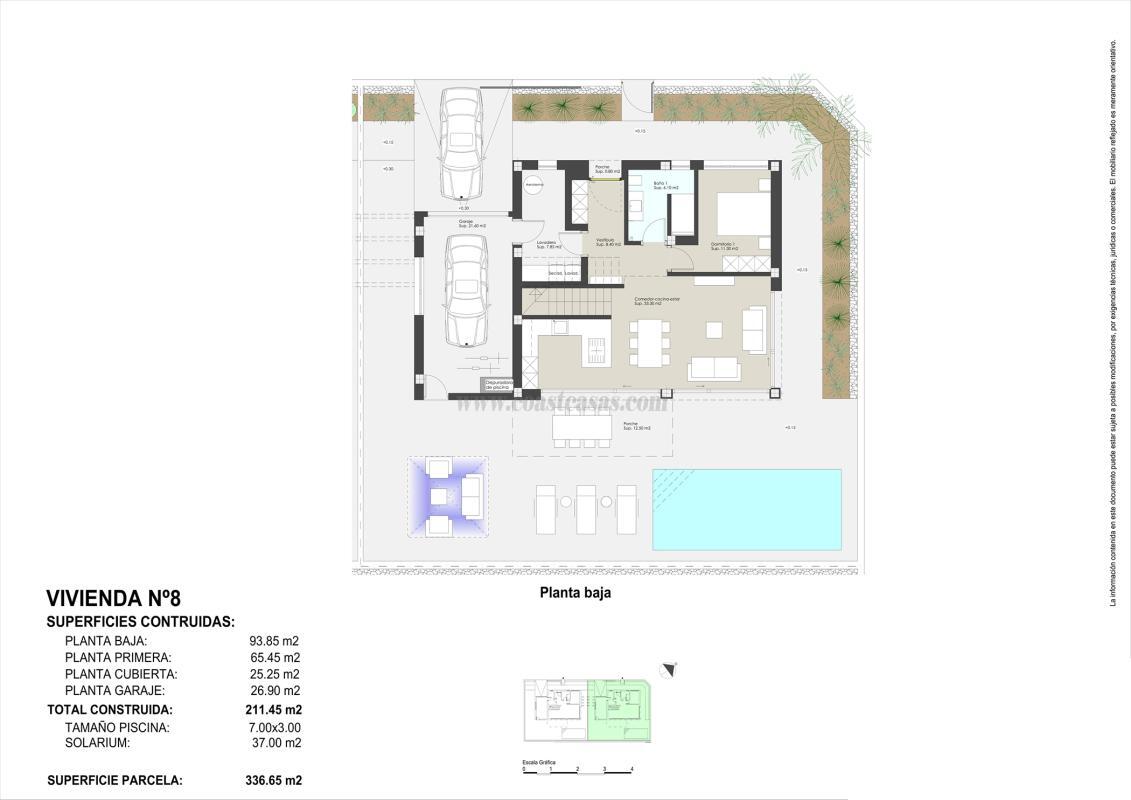 Venta de villa en Pilar de la Horadada