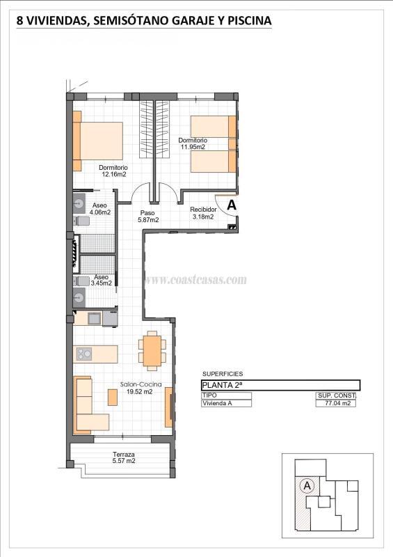 Venta de apartamento en Mazarrón