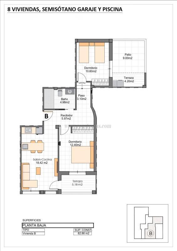 Venta de apartamento en Mazarrón