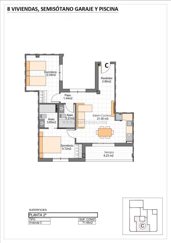Venta de apartamento en Mazarrón