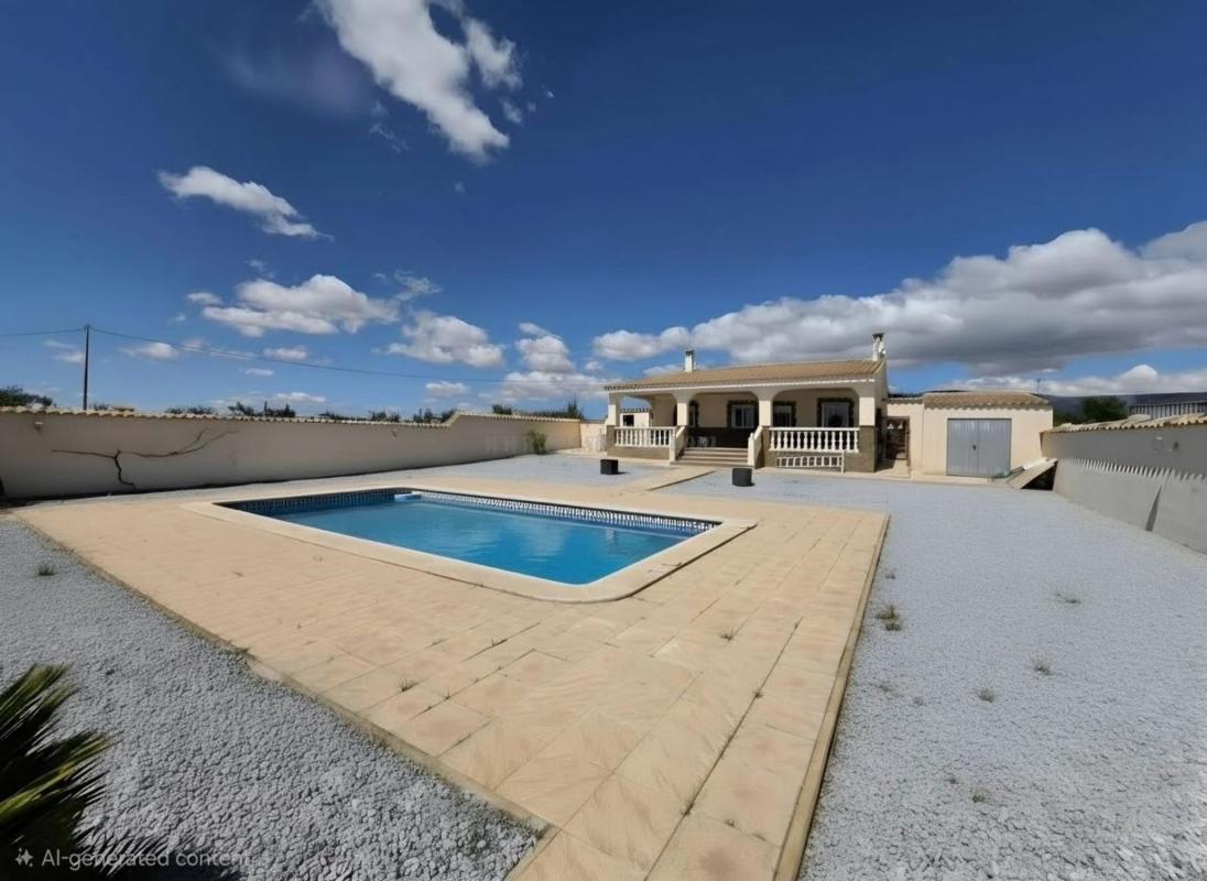 Venta de villa en Monovar