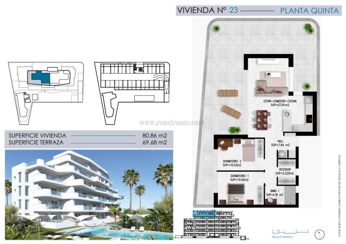 Venta de apartamento en Pilar de la Horadada