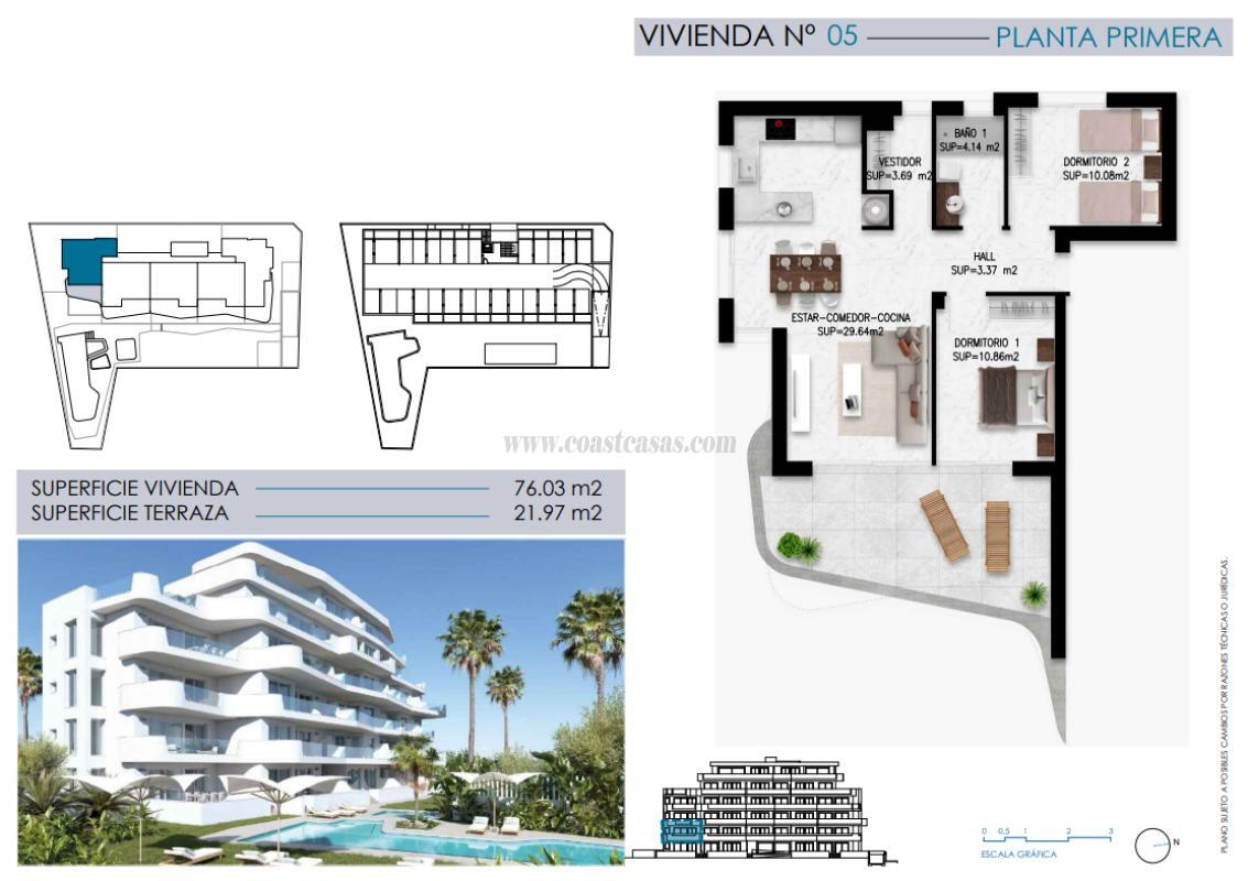 Venta de apartamento en Pilar de la Horadada