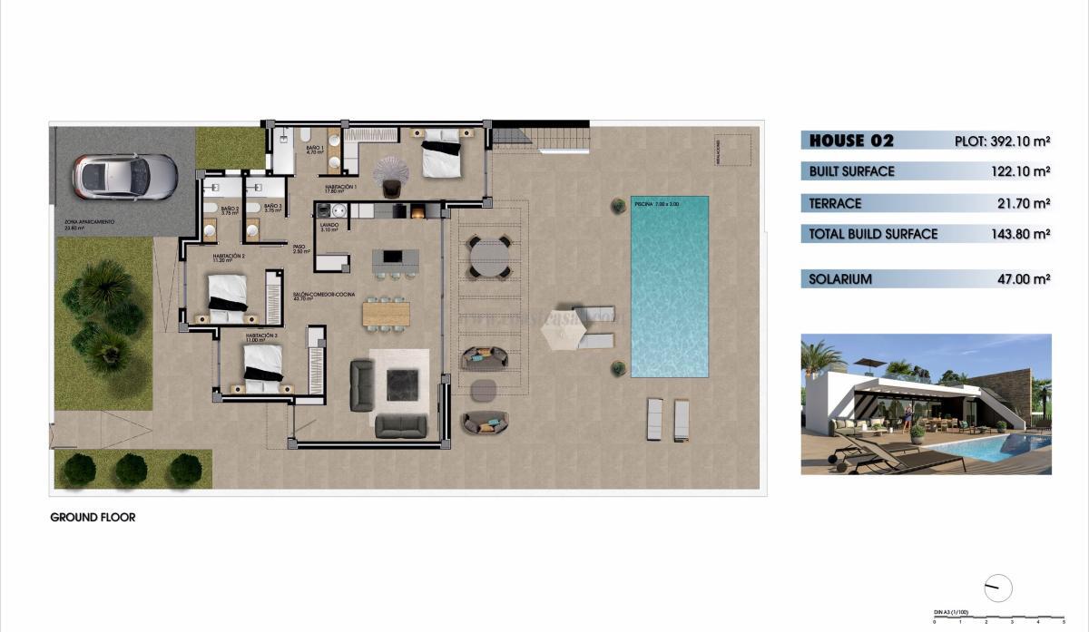 Venta de villa en Mutxamel