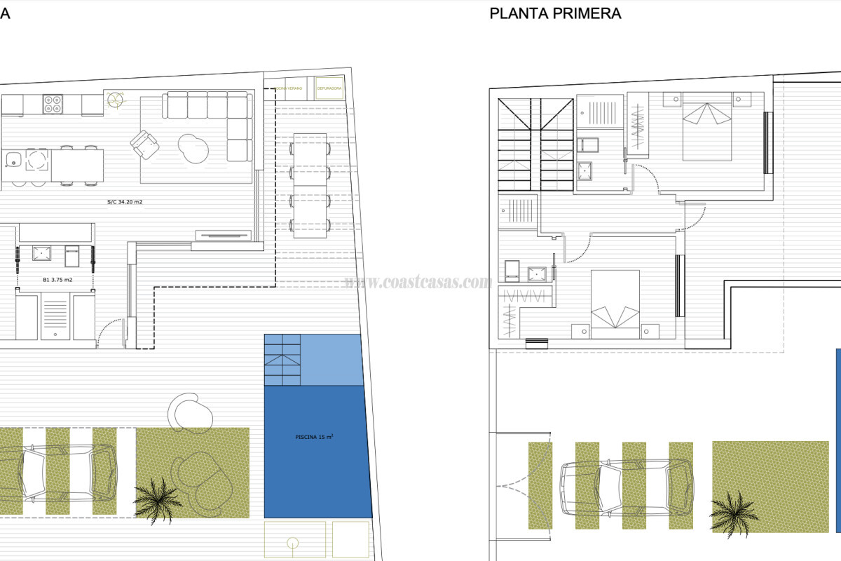 Venta de villa en San Pedro del Pinatar