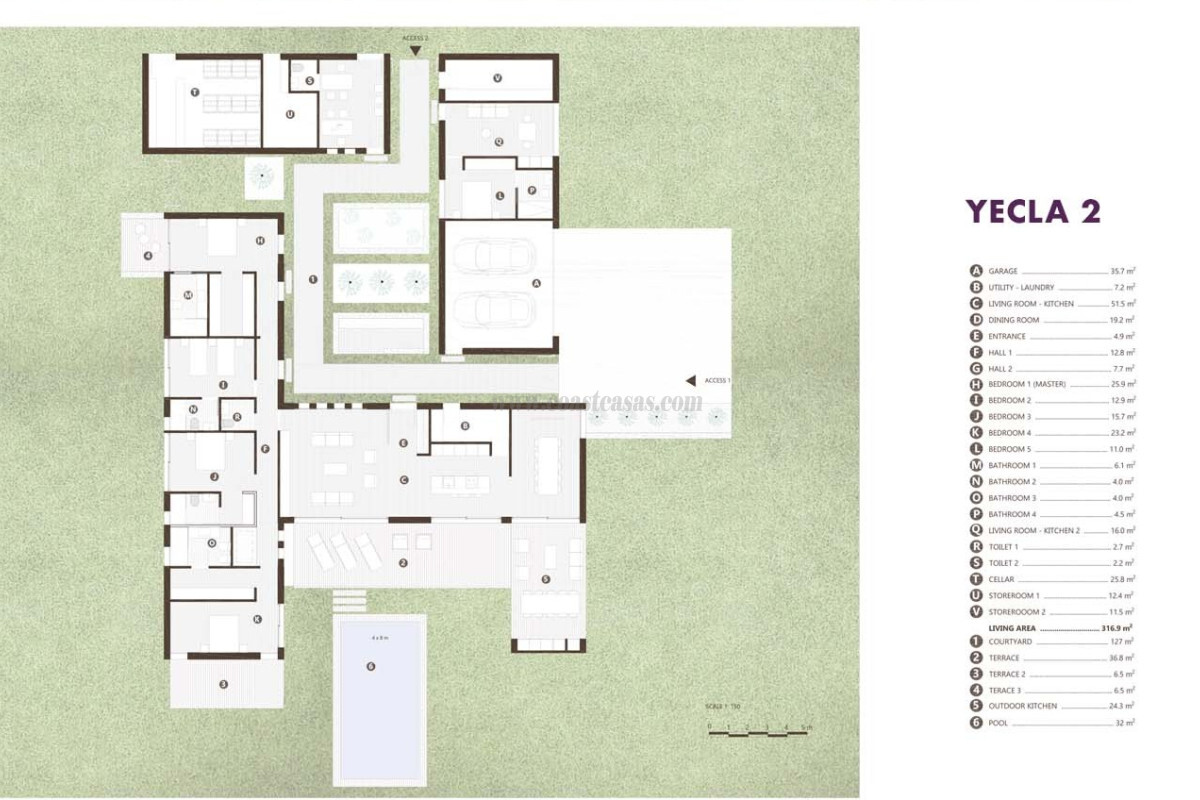 Venta de villa en Yecla