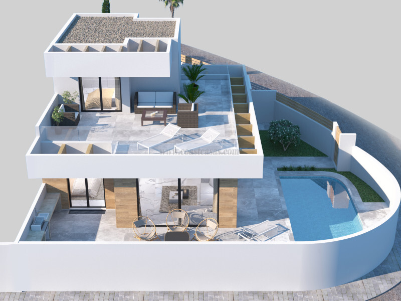 Venta de villa en Rojales