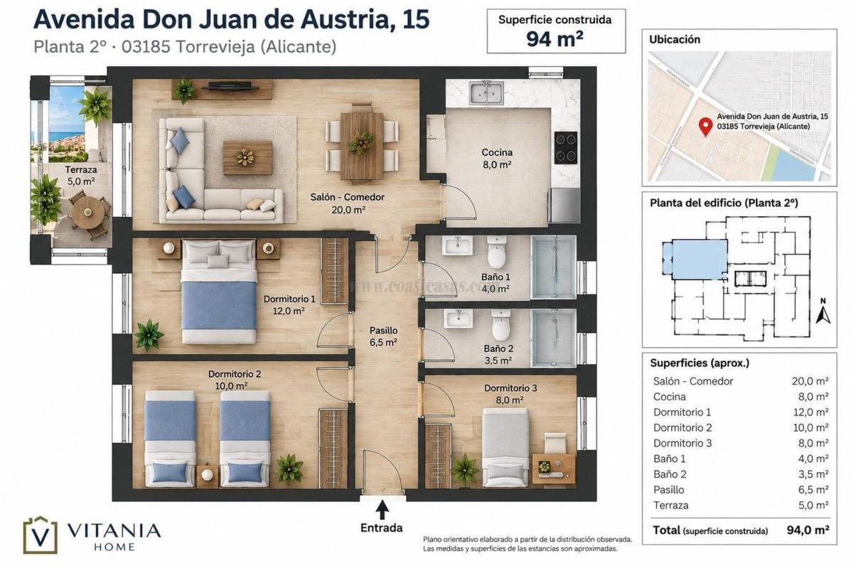 Venta de apartamento en Torrevieja
