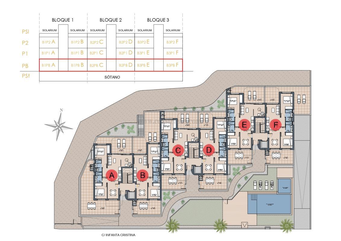 Venta de apartamento en Los Alcázares