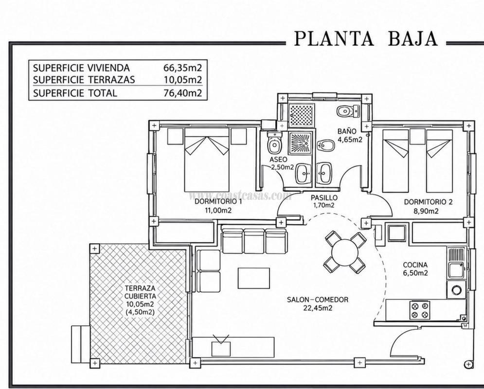 Venta de bungalow en Orihuela