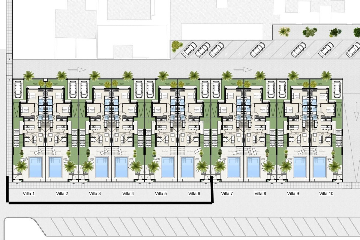 Venta de villa en Los Nietos