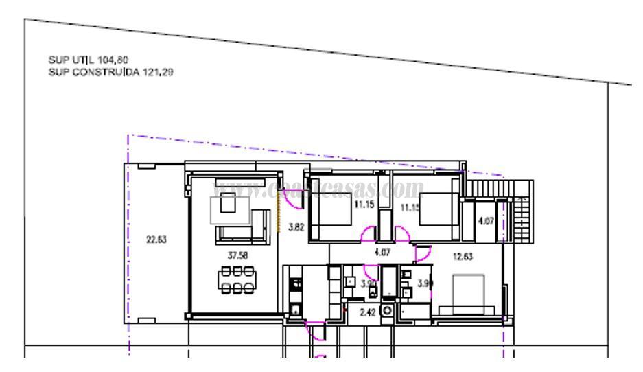 For sale of chalet in Torrevieja