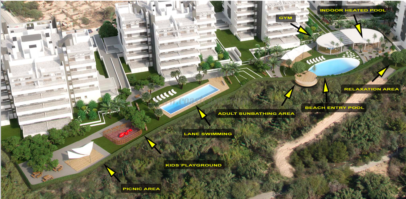 For sale of apartment in Orihuela Costa