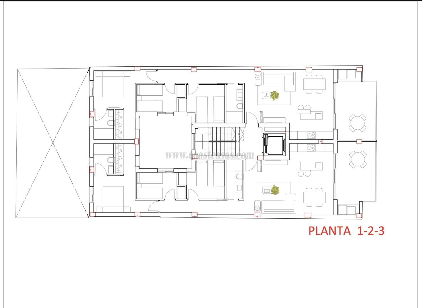 For sale of apartment in Guardamar del Segura