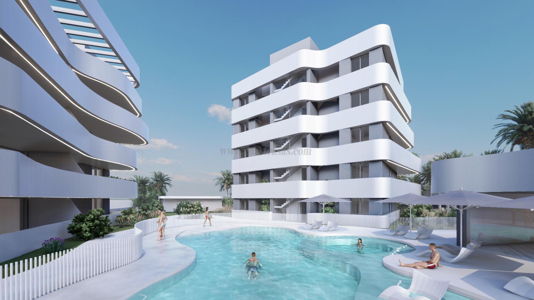 For sale of apartment in Guardamar del Segura