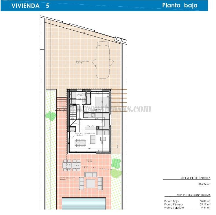 For sale of chalet in Pilar de la Horadada
