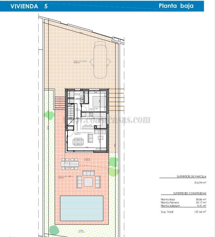 For sale of chalet in Pilar de la Horadada