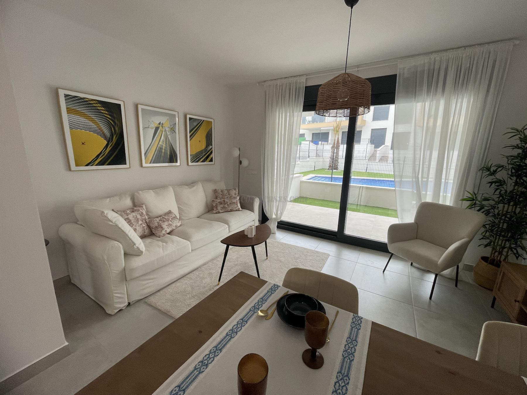 For sale of apartment in Orihuela Costa