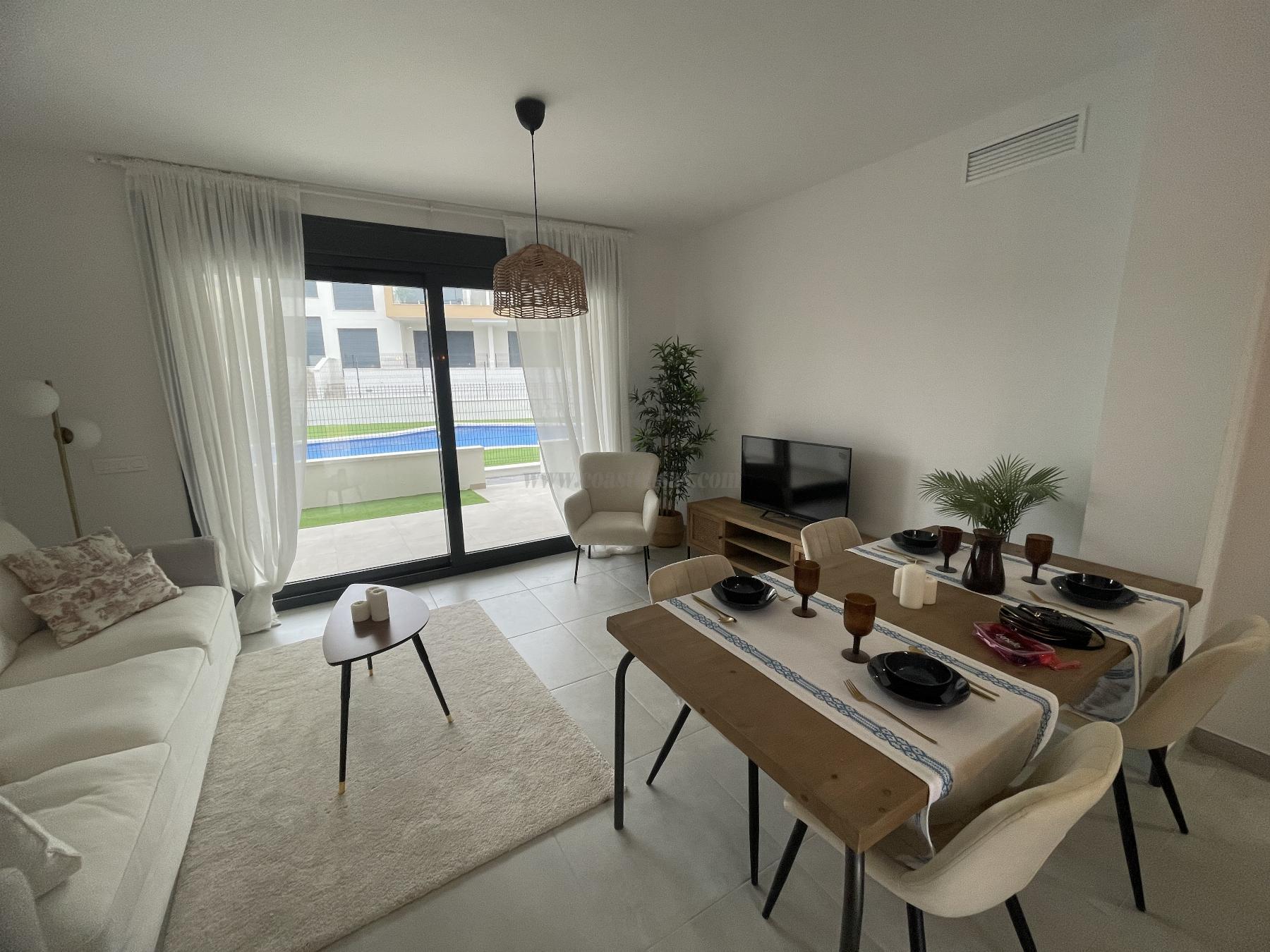 For sale of apartment in Orihuela Costa