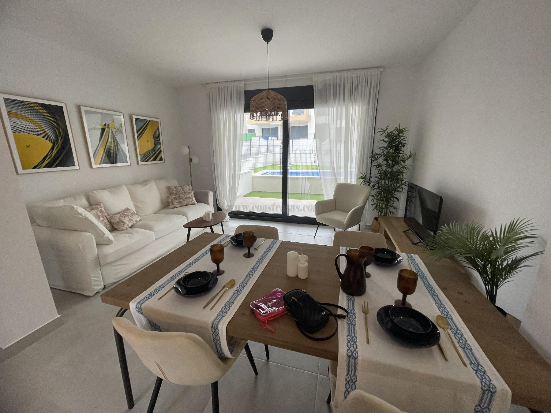 For sale of apartment in Orihuela Costa
