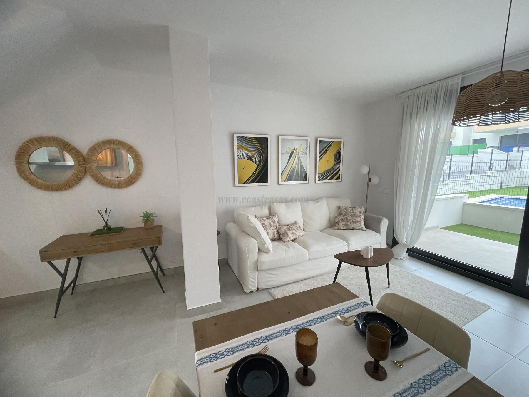 For sale of apartment in Orihuela Costa