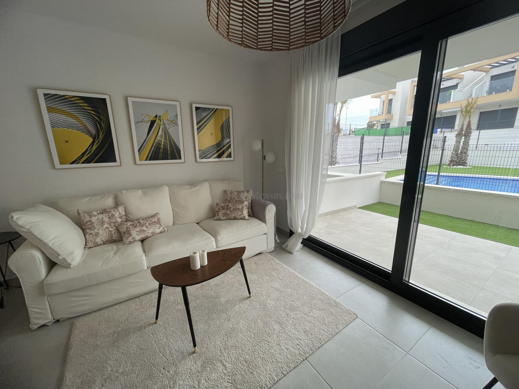 For sale of apartment in Orihuela Costa