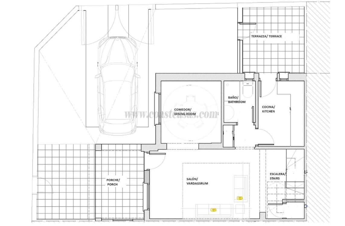 For sale of house in San Pedro del Pinatar
