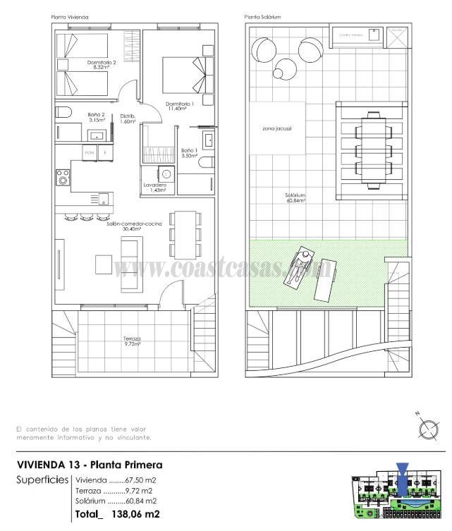 For sale of apartment in Pilar de la Horadada
