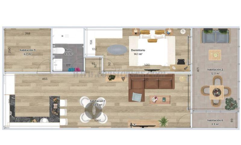 For sale of apartment in San Pedro Del Pinatar