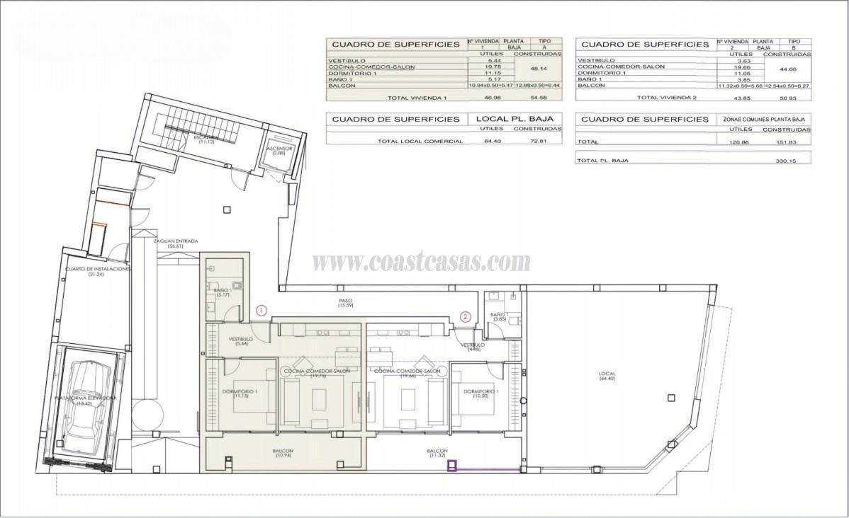 For sale of apartment in Torrevieja