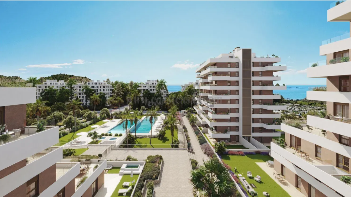 For sale of flat in Villajoyosa