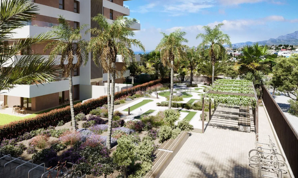 For sale of flat in Villajoyosa