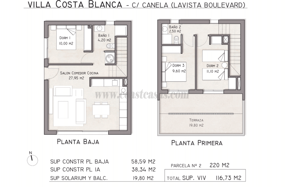 For sale of villa in Orihuela
