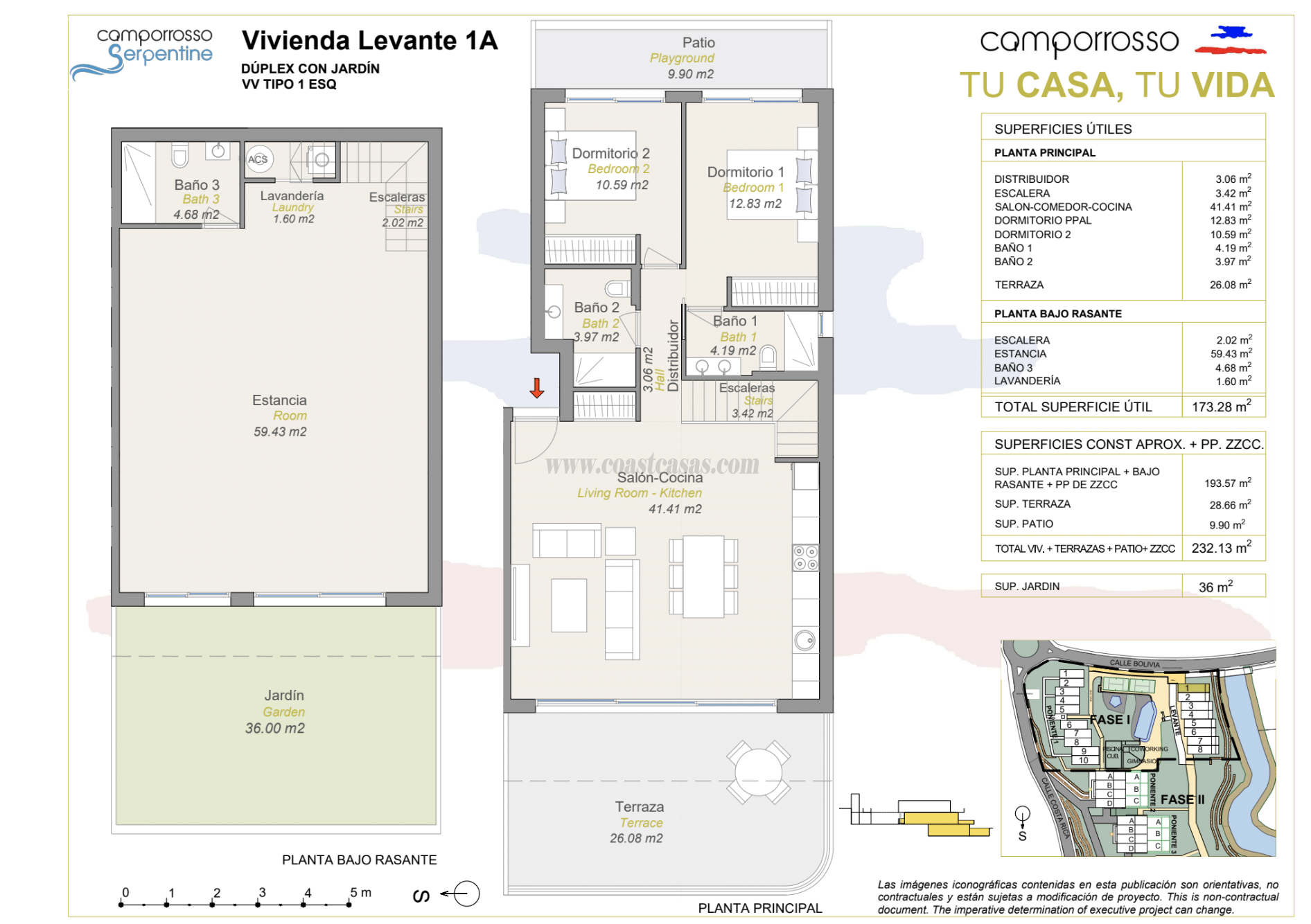 For sale of apartments in Finestrat