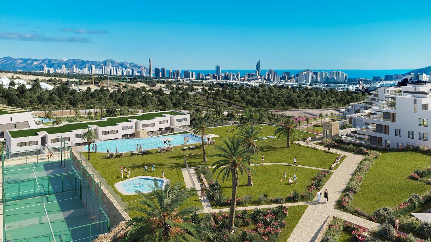 For sale of apartments in Finestrat