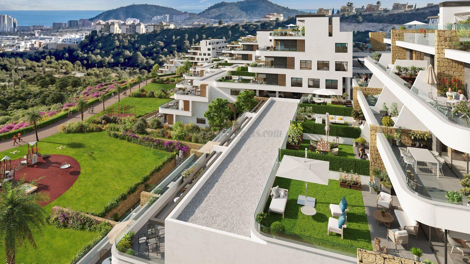 For sale of apartments in Finestrat