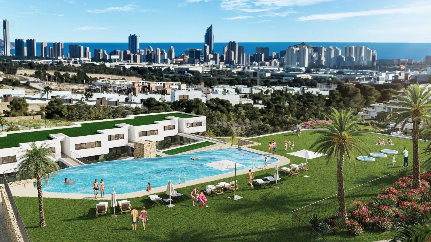 For sale of apartments in Finestrat