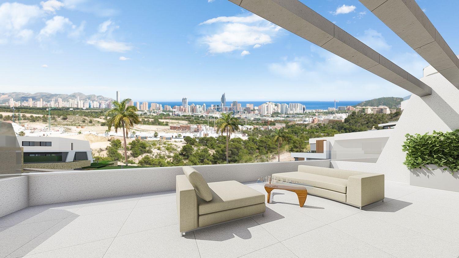 For sale of apartments in Finestrat