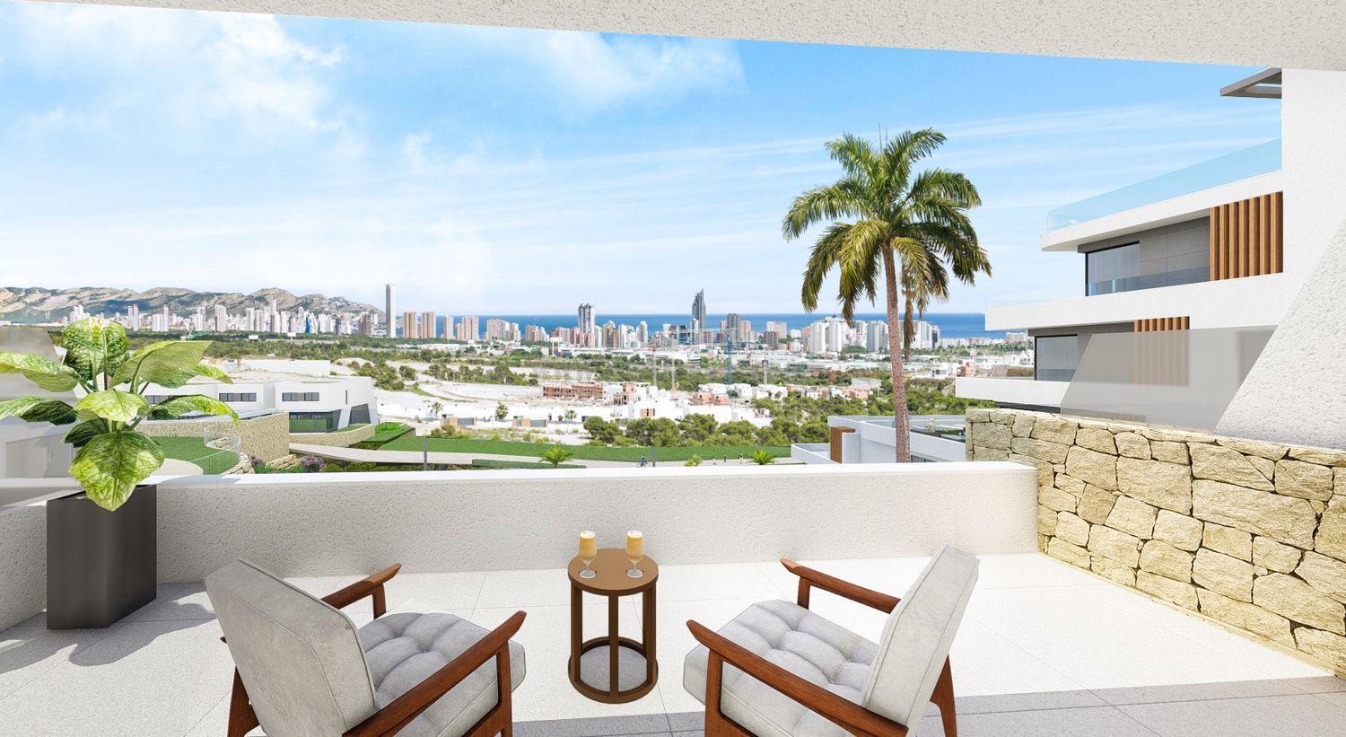 For sale of apartments in Finestrat