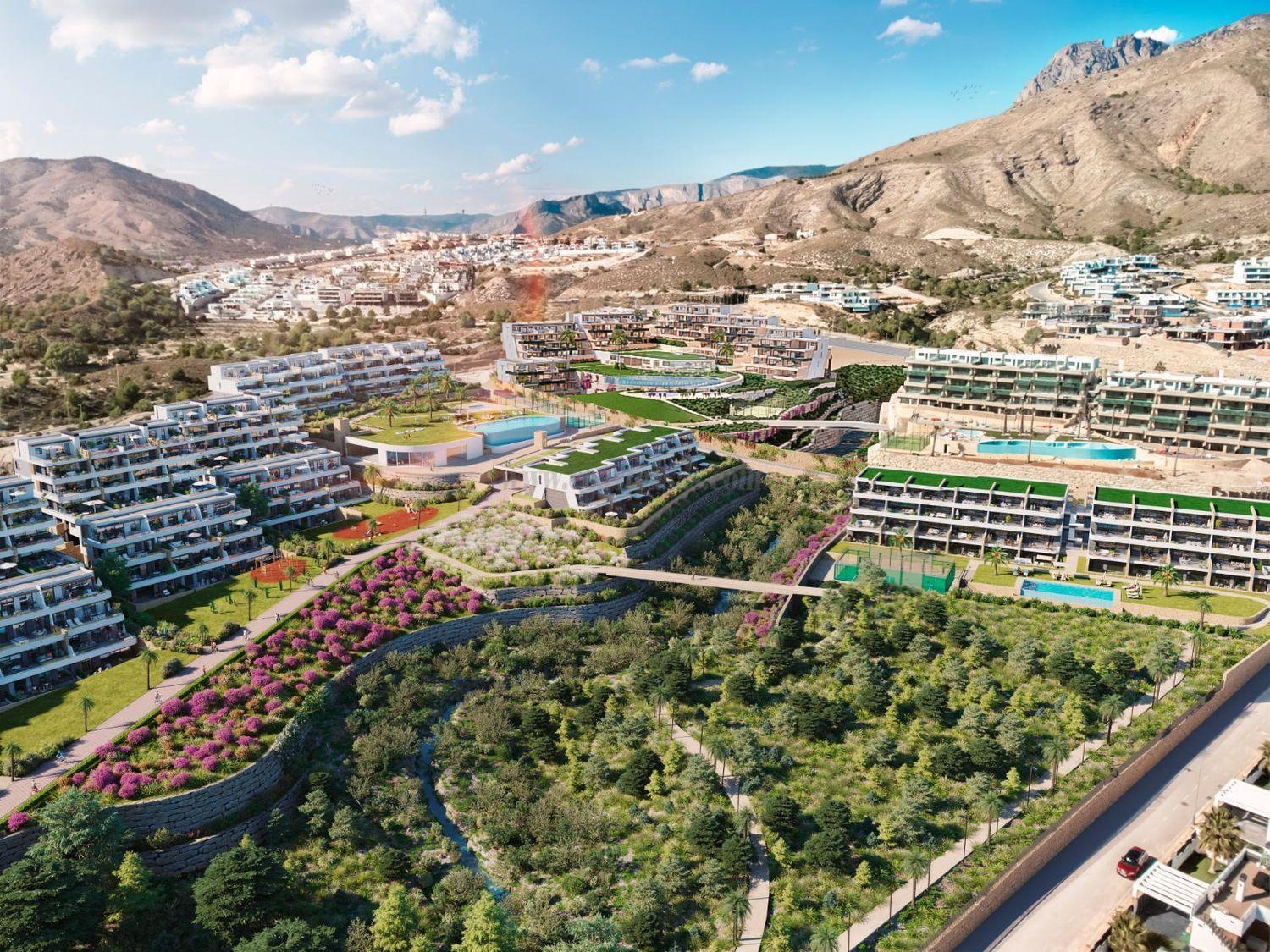For sale of apartments in Finestrat