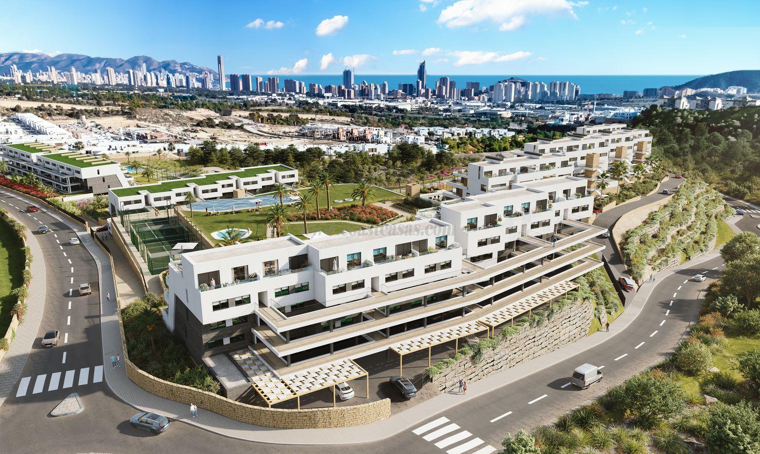 For sale of apartments in Finestrat