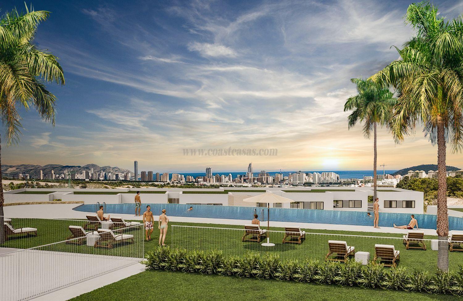 For sale of apartments in Finestrat