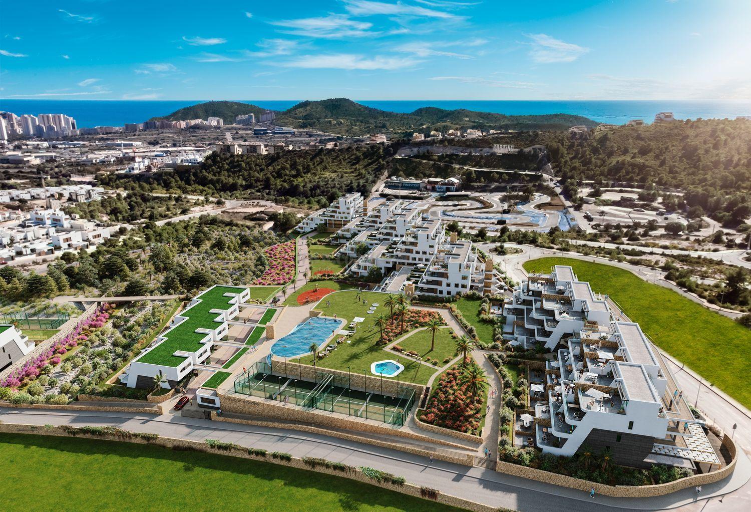 For sale of apartments in Finestrat