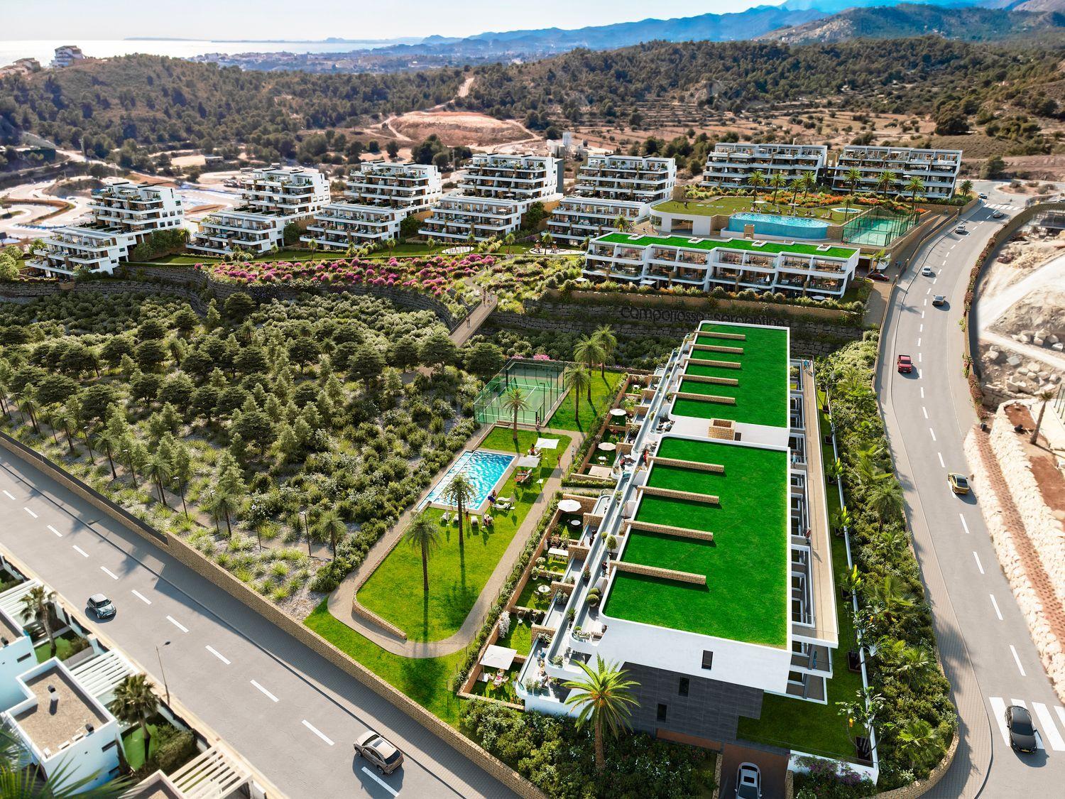 For sale of apartments in Finestrat